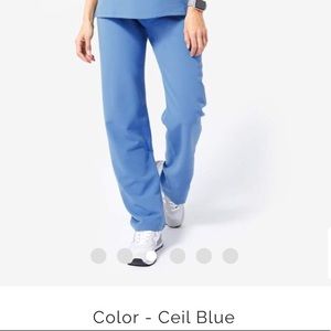 Women’s figs Livingston ceil blue scrub pants
